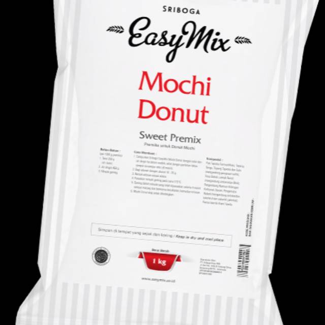 Sriboga Easymix Mochi Donut 1kg