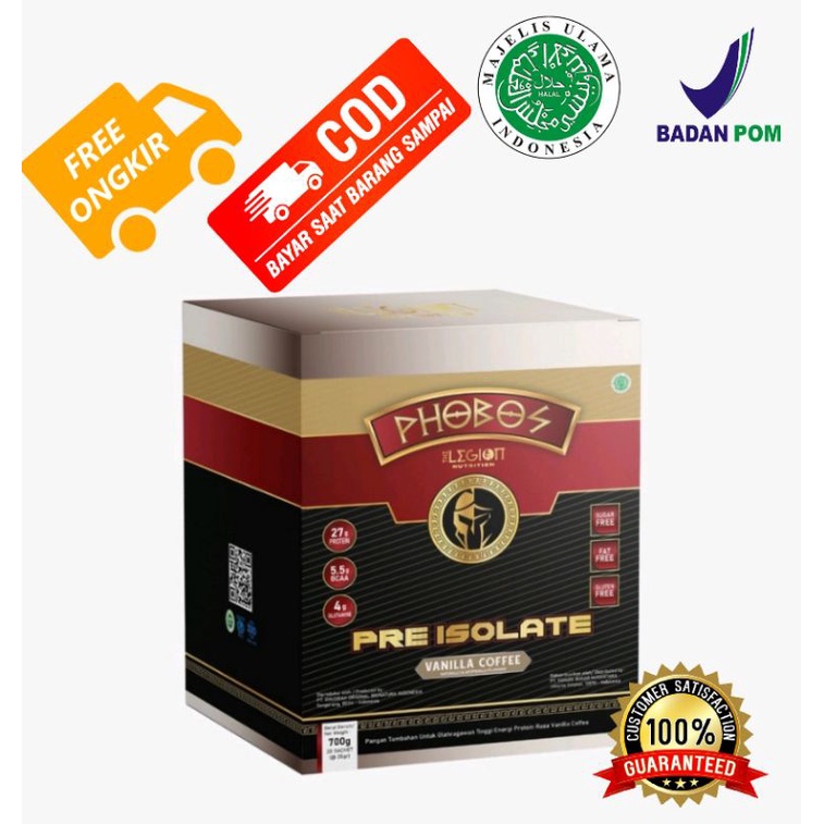 Legion Phobos Pre Isolate Whey Protein Isolate The Legion Nutrition