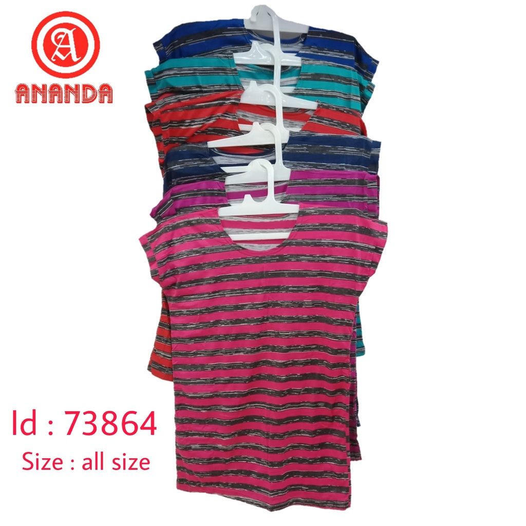 dres lengan pendek wanita dewasa ryton stretch all warna all varian