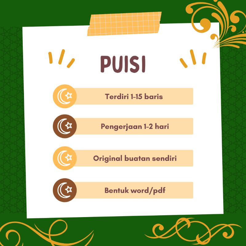 jasa buat puisi