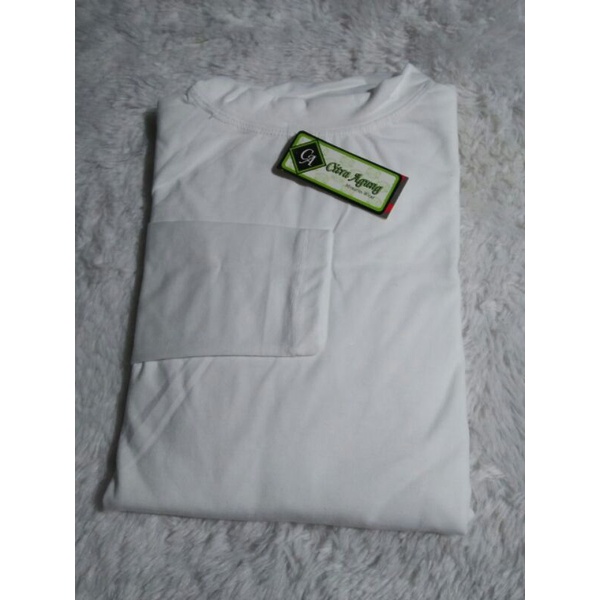 MAIRA_OFFICIALSTORE (BISA COD) Inner Dress Lengan Panjang Manset Gamis-Putih