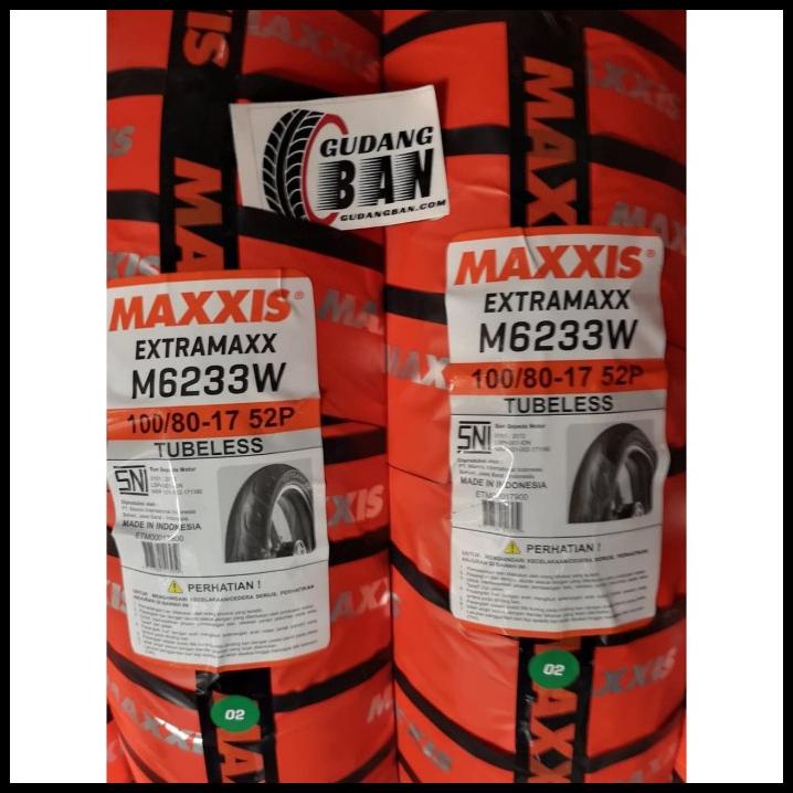 Ban Maxxis Extramaxx 100 / 80 -17 Tubeless