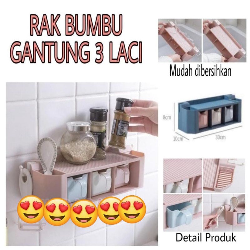 TEMPAT BUMBU 3 LACI