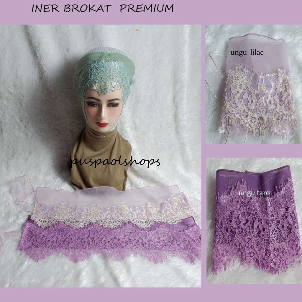 INER TILE  BROKAT PREMIUM INER HIJAB INER PENGANTIN INER BROKLAT