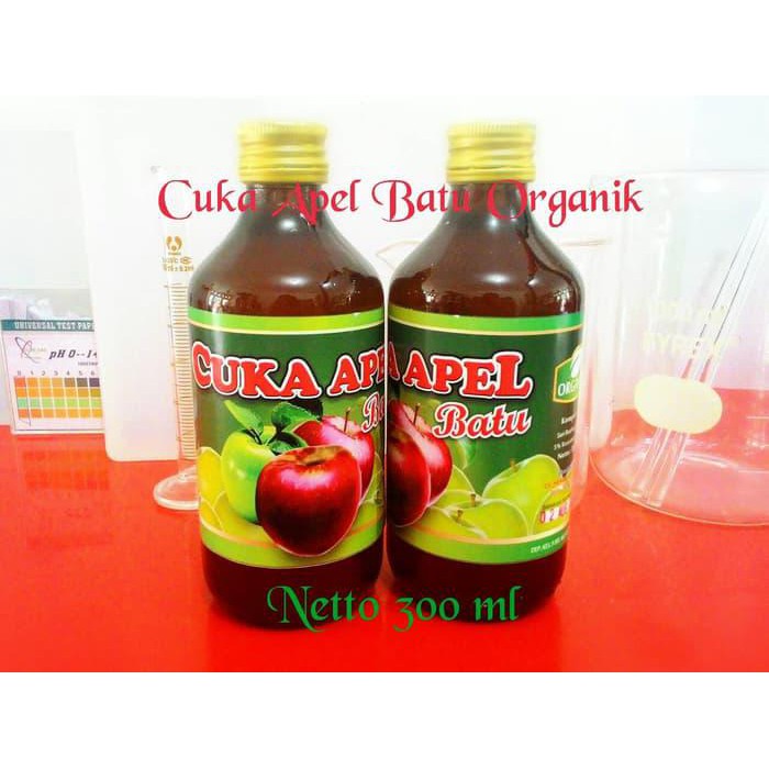 

GARANSI CUKA APEL ORGANIK APPLE CIDER VINEGAR ORGANIC !