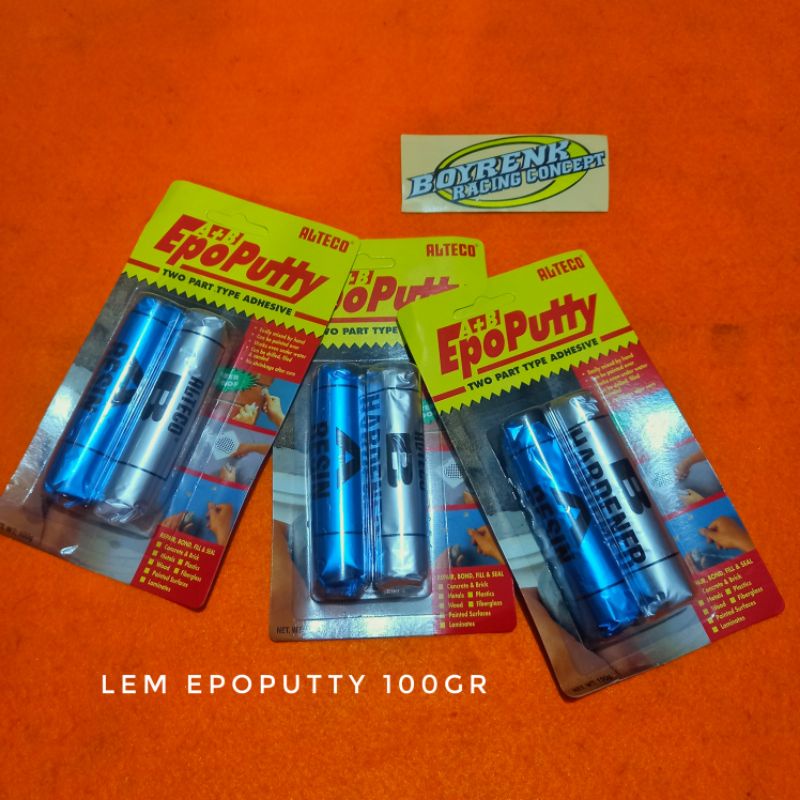 LEM ALTECO EPOPUTTY EPO PUTTY 50 / 100  GRAM - BOYRENK RACING CONCEPT