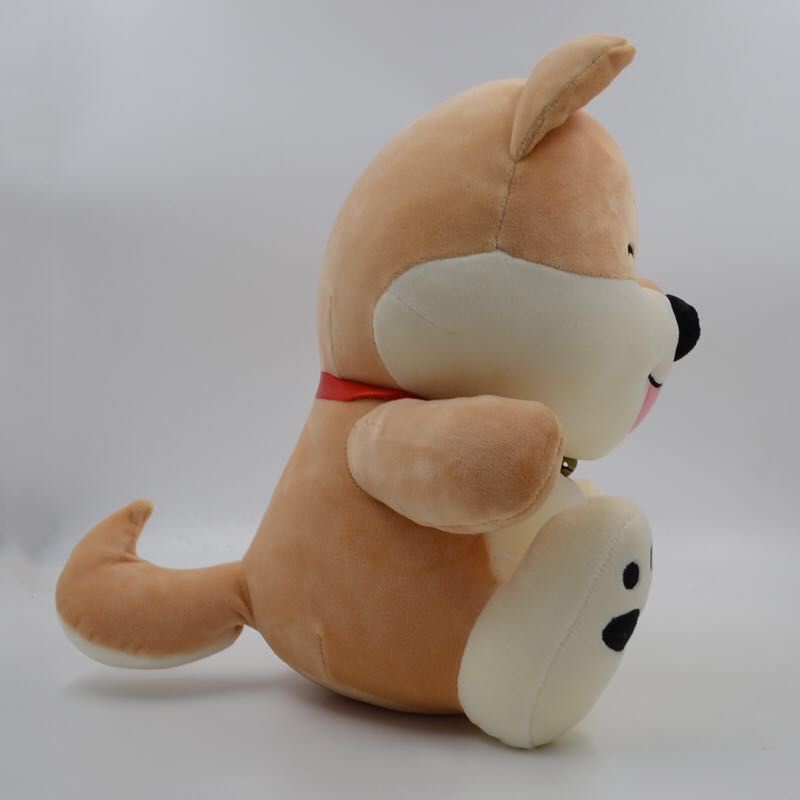 Boneka Anjing Shiba Inu Stand 45cm Husky Jumbo Lucu Murah Lembut Dan Empuk