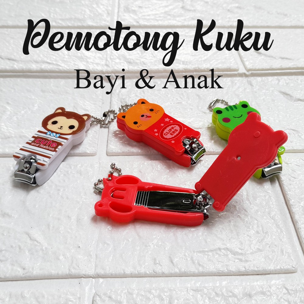 Gunting Kuku Bayi KARAKTER Lucu - Gunting Kuku Motif Menarik Untuk Bayi &amp; Anak chn minion kitty