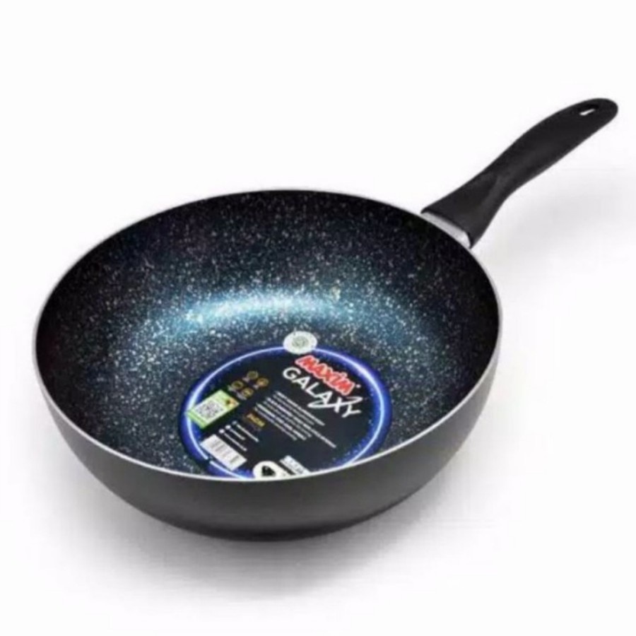 Maxim GALAXY 28CM Stir Fry Galaxy / Penggorengan Teflon Maxim 28cm