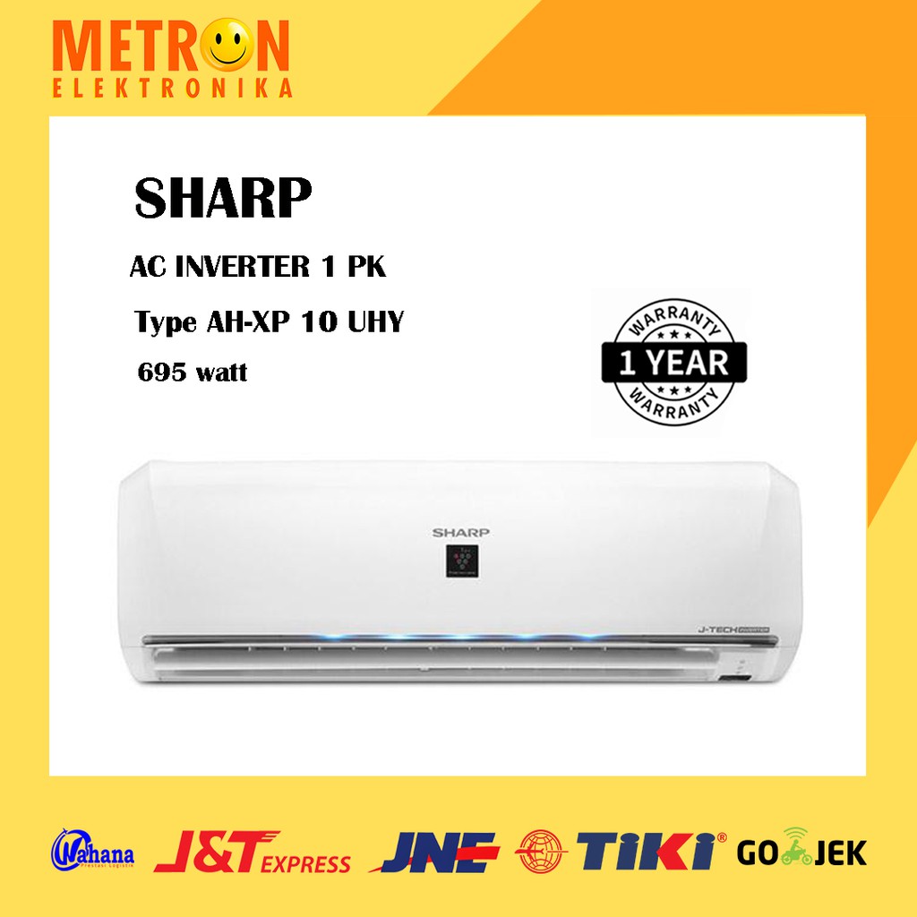 SHARP AH-XP 10 UHY / AC 1 PK R 32 INVERTER PLASMACLUSTER / AHXP10UHY