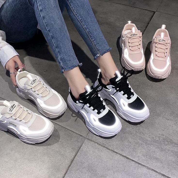 [XtraCash] - LUXUS Tiffany Sepatu Sneakers Pamelo Fashion Import Korea Ulzzang - LX226