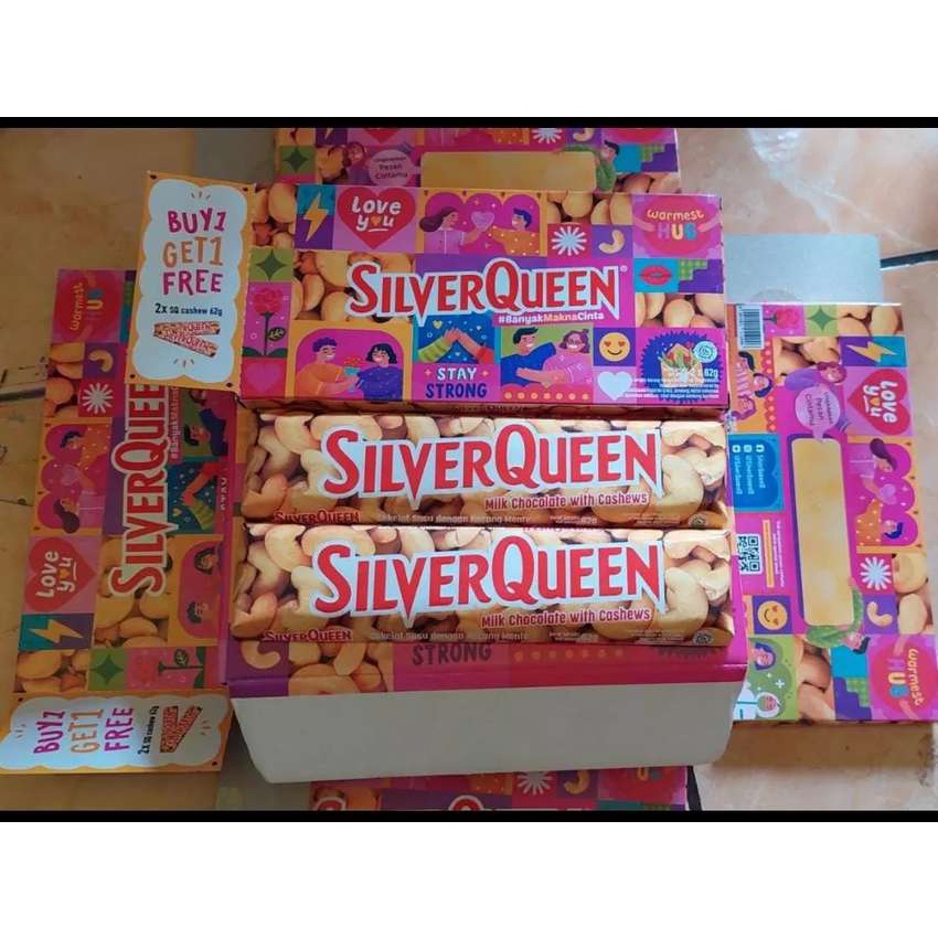 

coklat silverqueen give love isi 2 batang