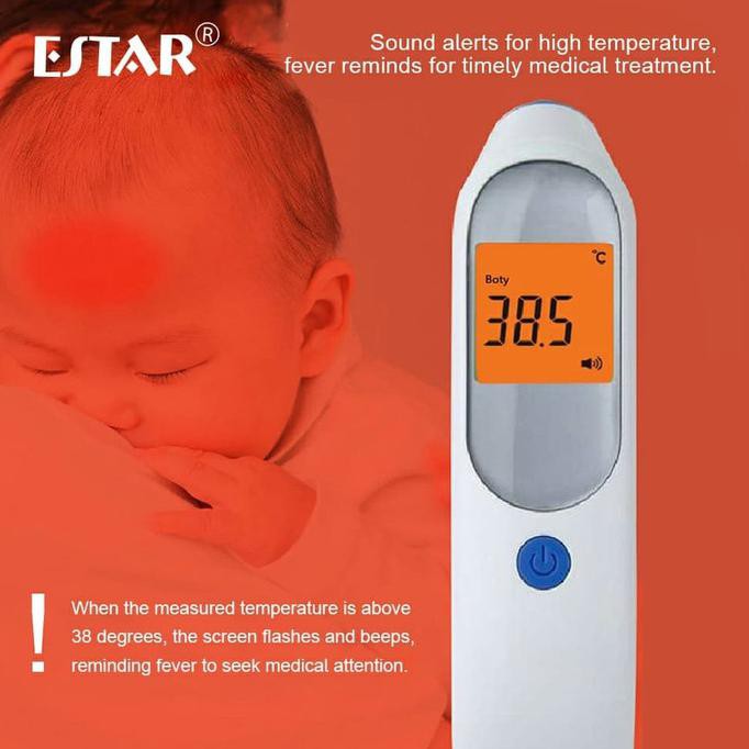 Ready Thermometer Infared Non-Contact Estar Selyanifastore18