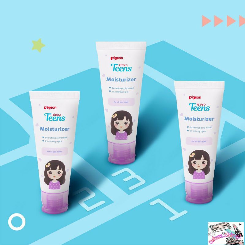 ☃Cutezz_Ching1☃Pigeon Teens Moisturizer 20ml/50ml - Pelembab Wajah