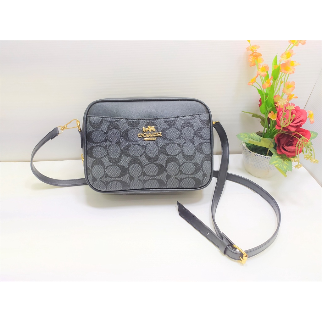 Tas wanita co*ach Small mesengger / Tas selempang camera HS007 Free coverbag