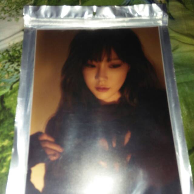 Taeyeon snsd girls generation 11:11 A4 photo type A sm coex goods official pc photocard