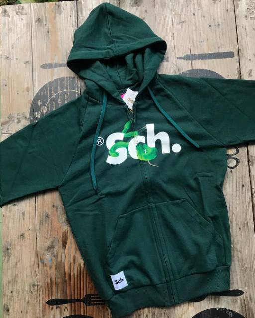 Jaket / Hoodie / Zipper Hoodie / ZH / Snake / Snake Type / RSCH Sch (Ouval Research) ORIGINAL