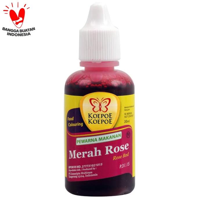 

PEWARNA MERAH ROSE (30ml)