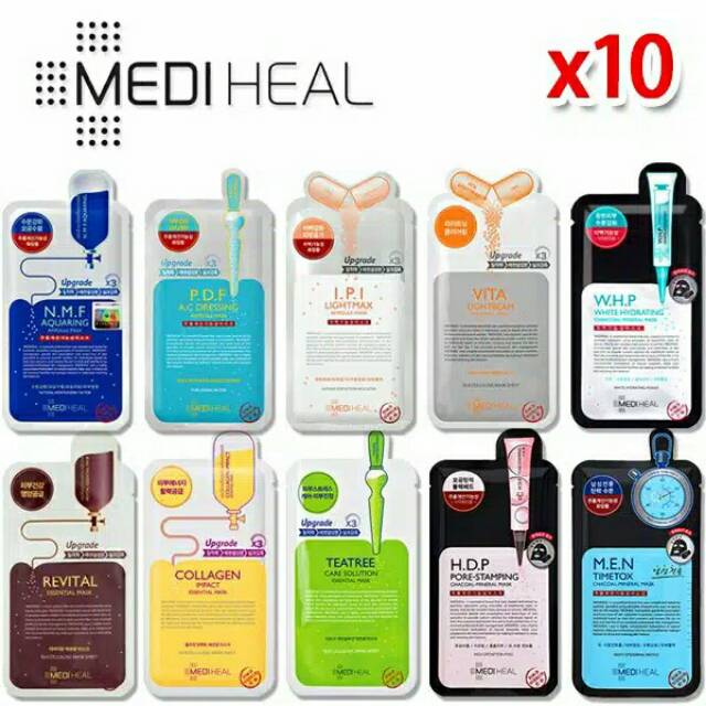 ✨Mediheal READY✨ Sheet Mask [BOX 10pcs]