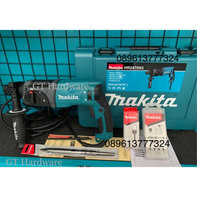 Mesin Bor / Drill Makita HR 2470 x5 / HR2470 x5 Bor Beton Rotary Hammer