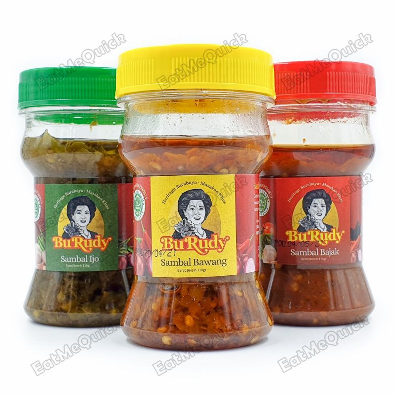 

Bu Rudy Sambal Bawang Sambel Trasi Ijo Peda Asli Bu Rudi Surabaya