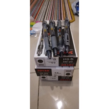 

Pulpen joyko Gel 0.5 Hitam