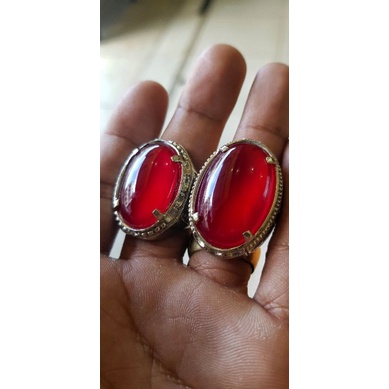 AKIK MERAH FANTA KRISTAL