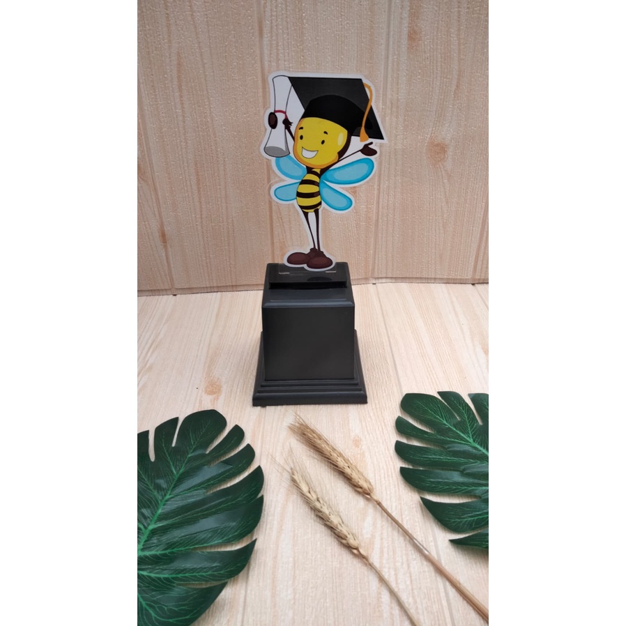 Plakat Akrilik Custom + box | Plakat Wisuda | Plakat Magang | Plakat KKN + BOX