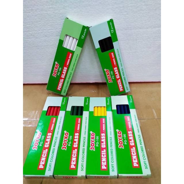 

Aman [Lusin] Pensil Kaca / Pencil Glass Dermatograph - Joyko Pg-100 Bergaransi