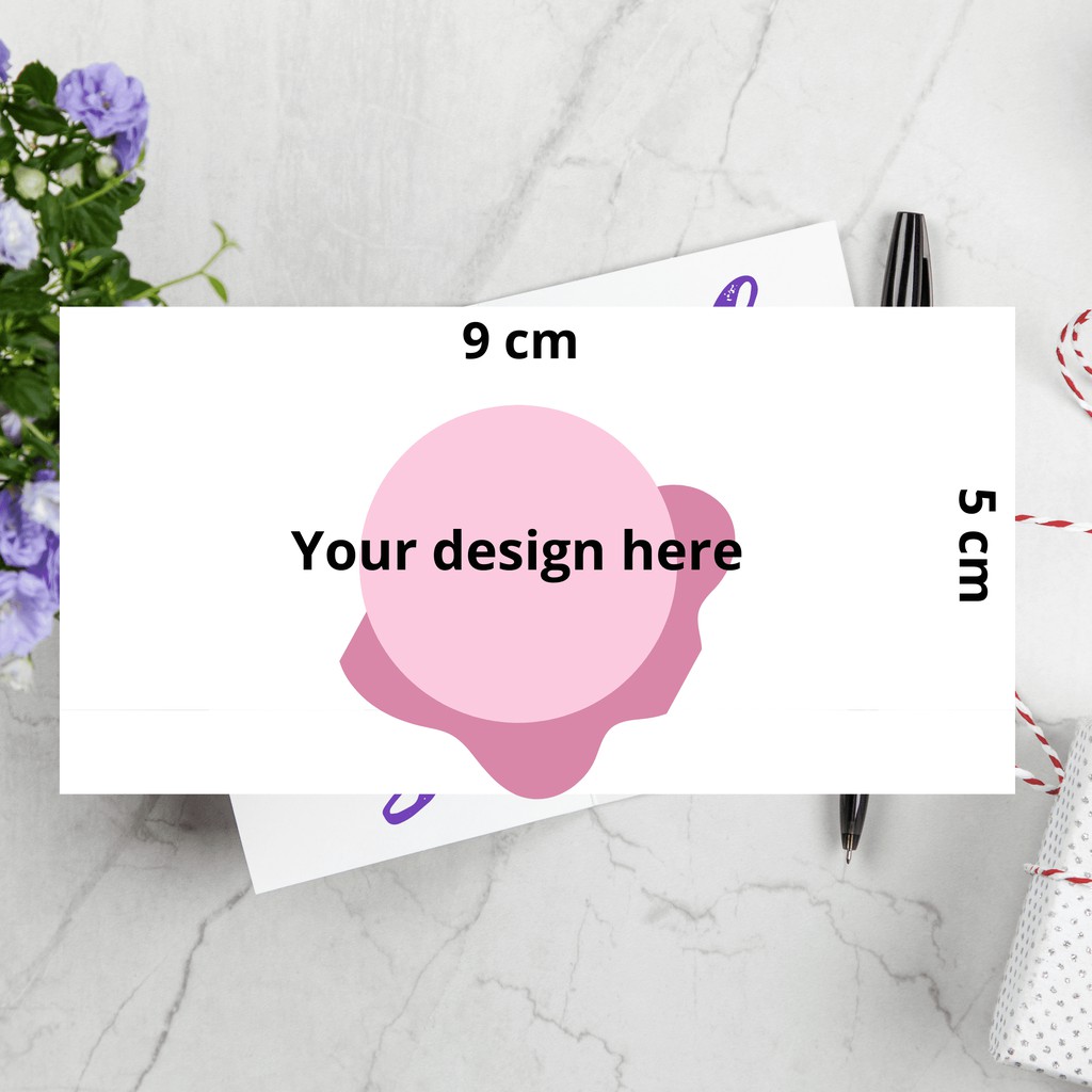 

9cm x 5cm | Thankyou Card / Thanks Card / Kartu Terima Kasih