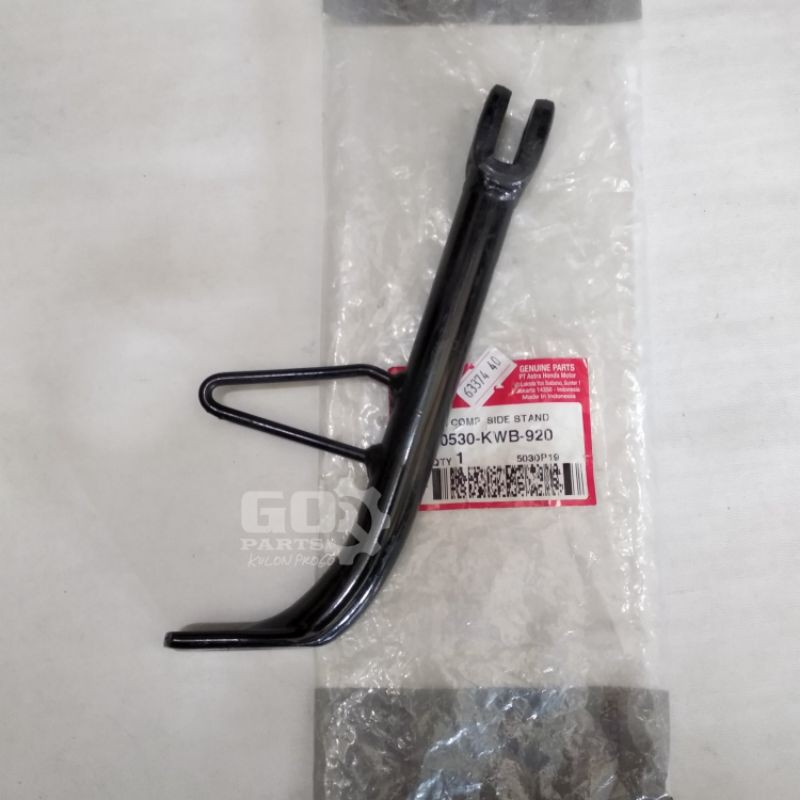 Bar Comp Side Stand 50530-KWB-920 Standar Samping ORI Honda Revo 110 Blade 110 Lama