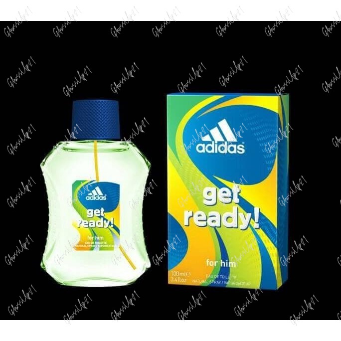 PARFUM PRIA TAHAN LAMA ADIDAS MAN GET READY PARFUM 100ML ORIGINAL 100% IMPORT