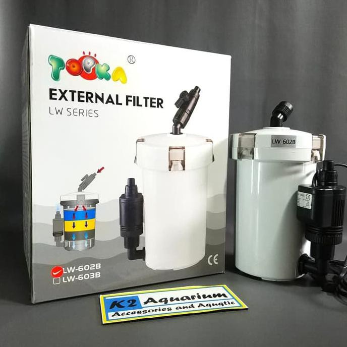 dijual PROMO MURAH Topka external filter Lw-602B aquarium aquascape sunsun unggulan