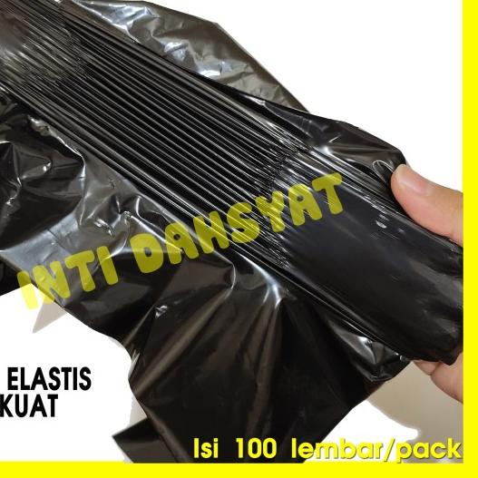 

➷ POLYMAILER HITAM GLOSSY 30x40 (30x37 +3 Sealtape) ISI +/- 100lembar ☪