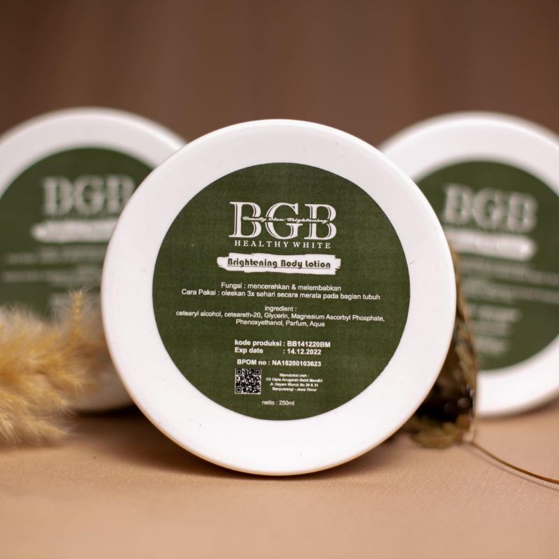 BGB 250ml AMAN BUMIL BUSUI BPOM LOTION VIRAL HANDBODY BGB