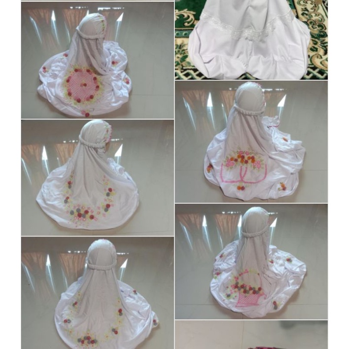 Mukena Dewasa Terusan Rayon Tile