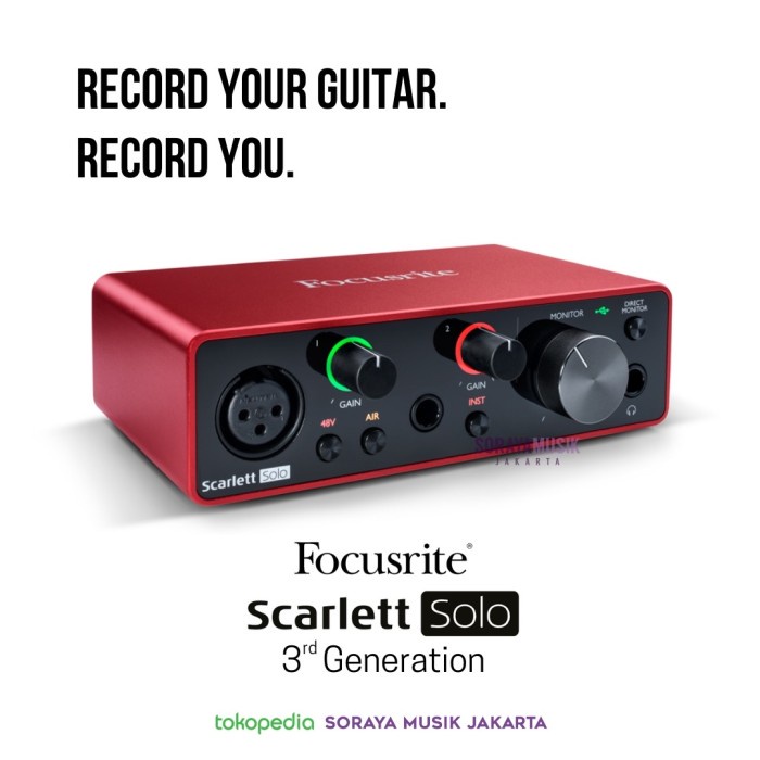 FOCUSRITE SCARLETT SOLO