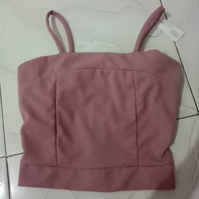 Preloved crop tanktop