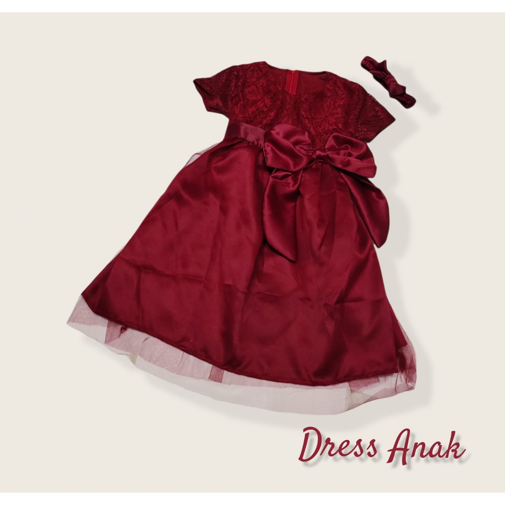 BO - DRESS DUOKRUCILS / DRESS ANAK / PAKAIAN ANAK / FASHION ANAK-ANAK / DRESS TERMURAH / DRESS PESTA