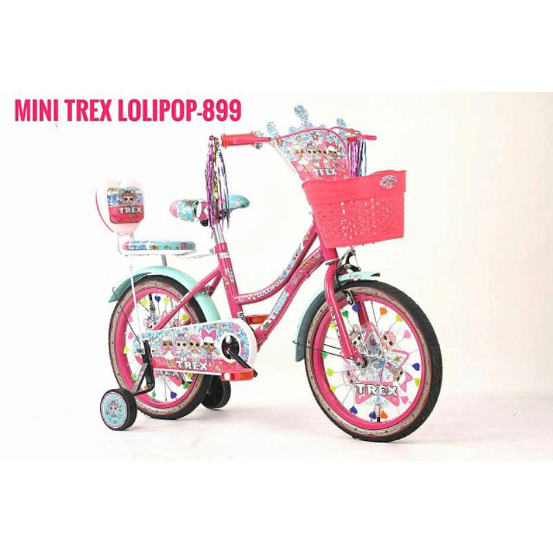  Sepeda  Anak  perempuan  Lolipop Princess 16 Gratis Ongkir 