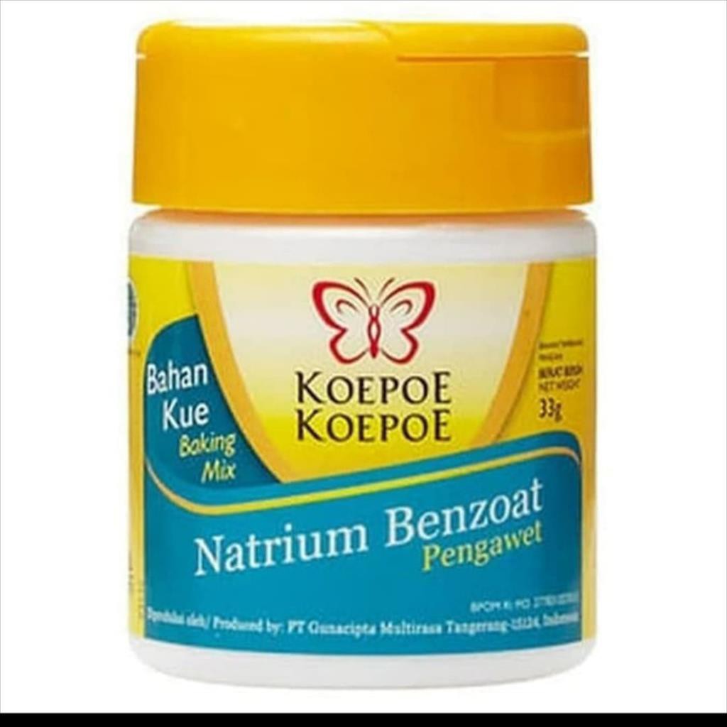

Koepoe Koepoe Natrium Benzoat 33 Gram