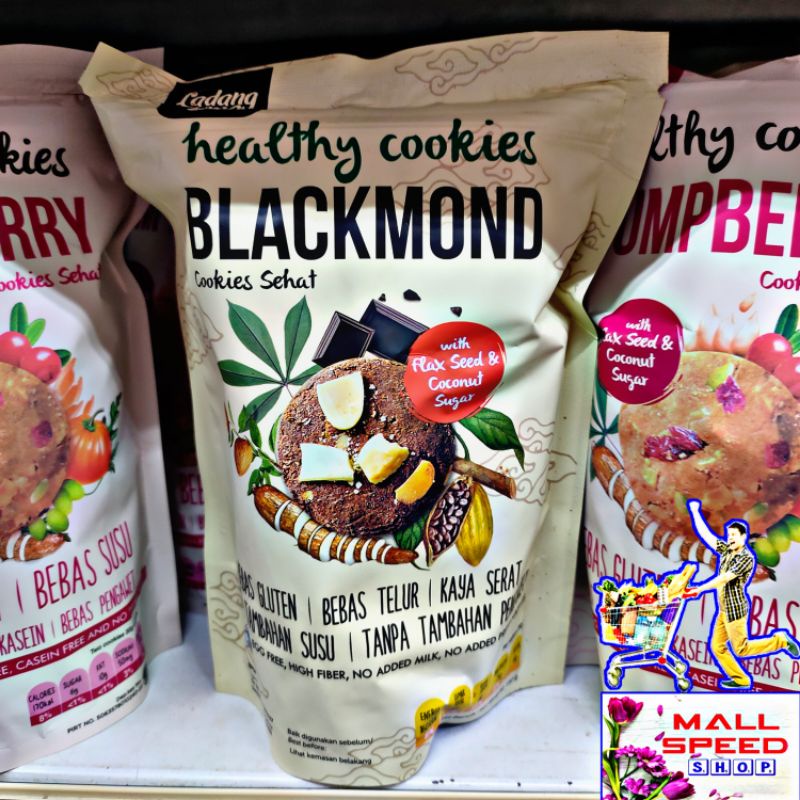 

Ladang Lima Healthy Cookies Gluten Free Blackmond 180gr