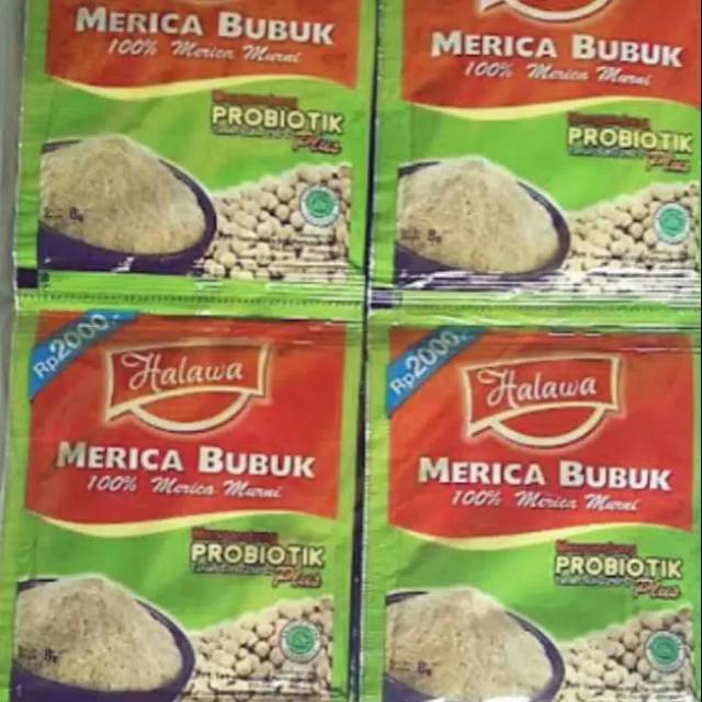 

Halawa Merica Bubuk 8 gram