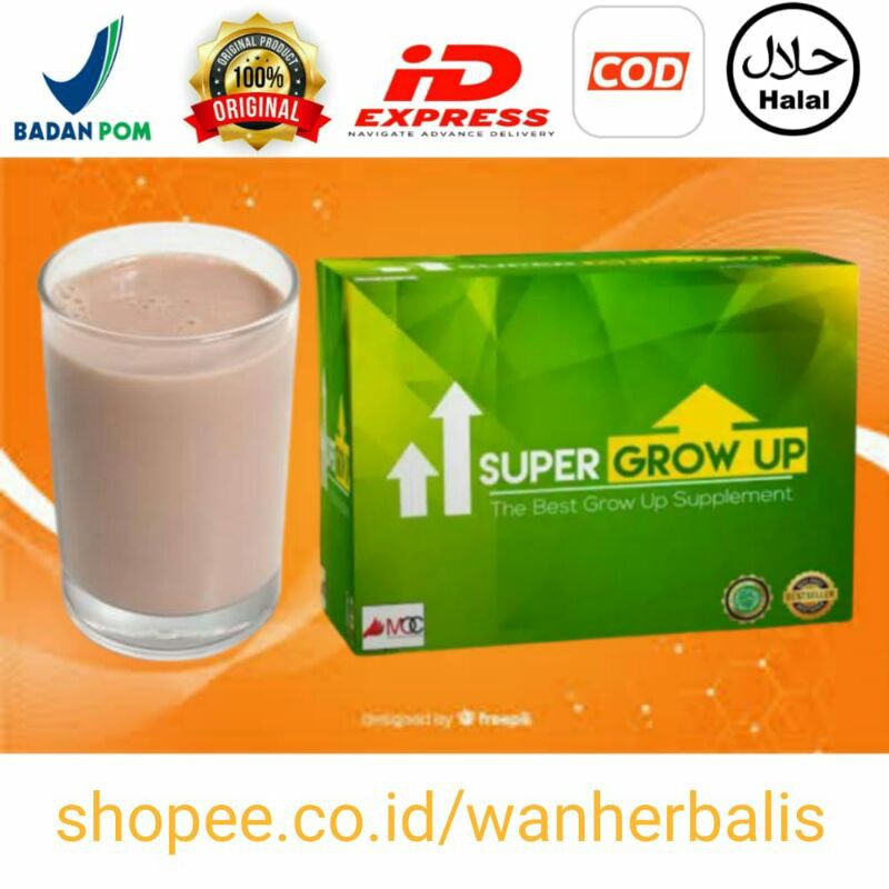 

SUPER GROW UP - PENINGGI BADAN ORI TIENS SuperGrowUp Original Susu Kapsul