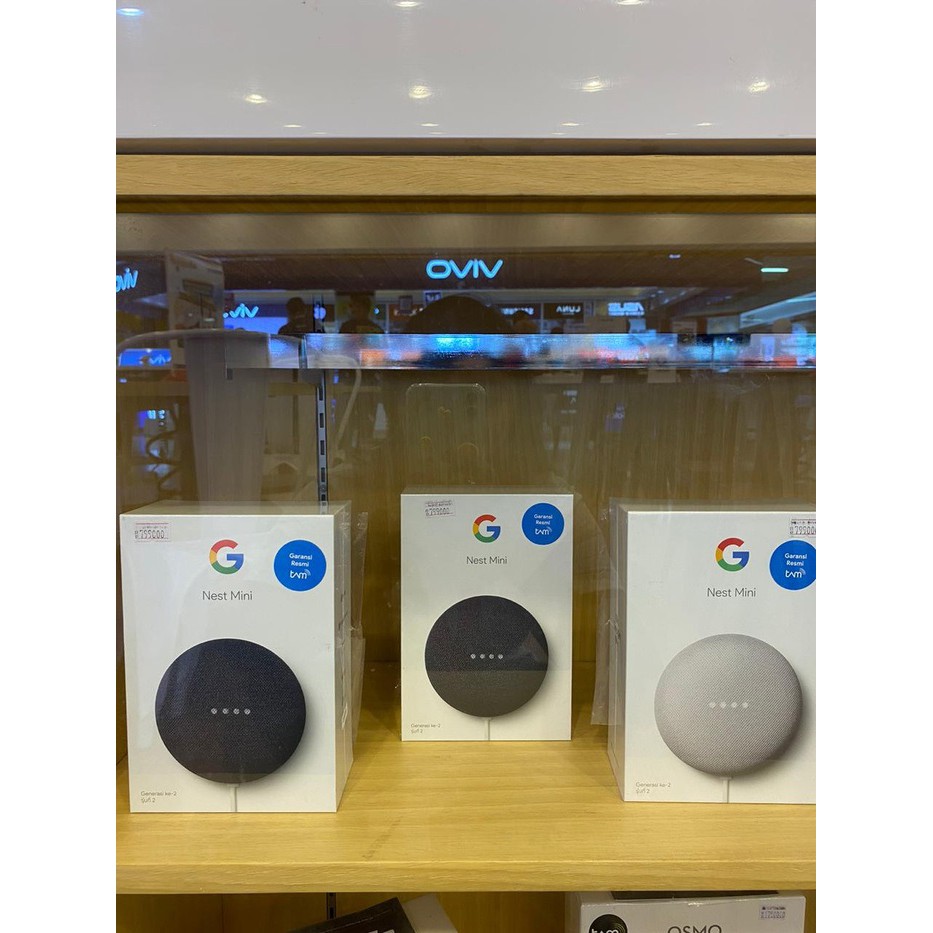 Google Nest Mini 2020 H2C (2nd Gen) - Baru - Garansi Resmi - Charcoal - Chalk