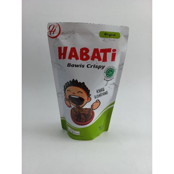 

bawis crispi / ikan kering /habati bawis crispy