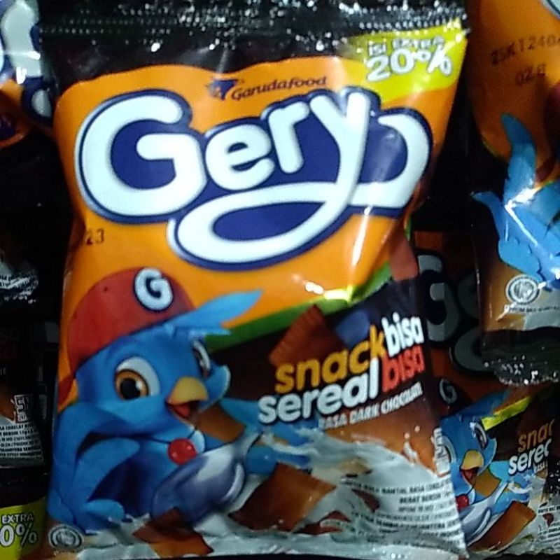 (BARU) GERY Snack Sereal 13g+2,6 gr x 10pcs ( 1 Renceng )