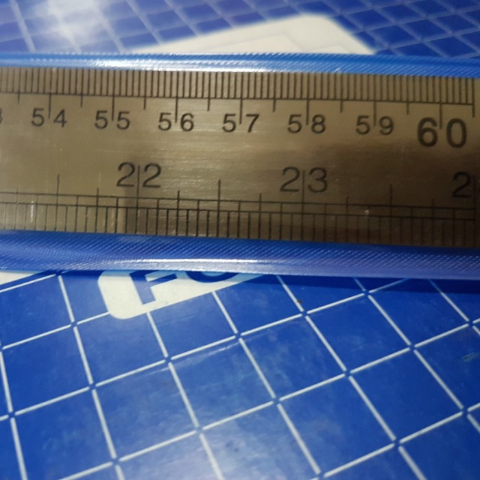 

Terbatas Penggaris Besi 60 Cm / Garisan Besi Stainless Ruler Bergaransi