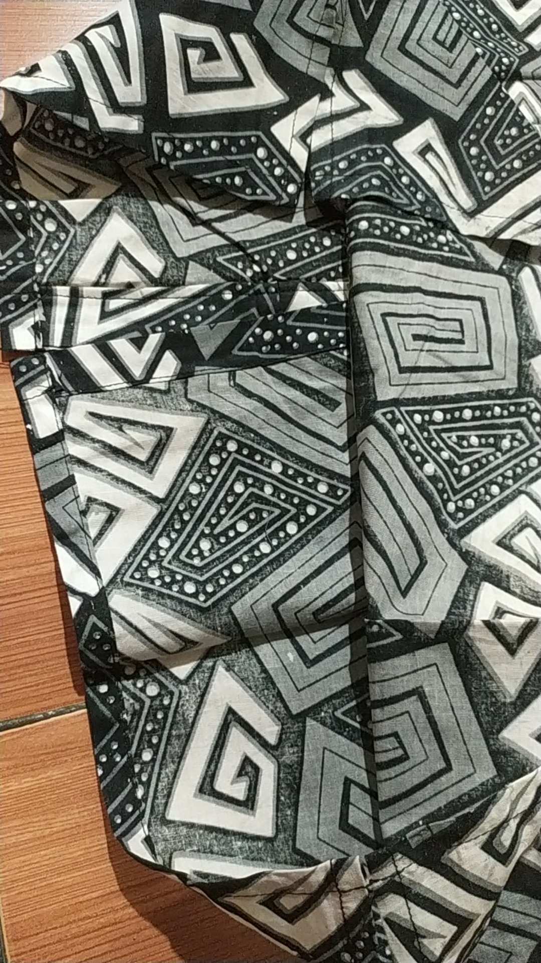 Kemeja Batik Pria Lengan Pendek M L Xl Xxl Motif G Abu Atasan Batik Seragam
