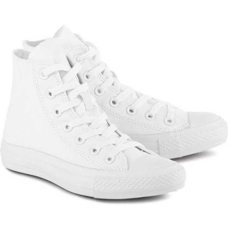 SEPATU CONVERSE CHUCK TAYLOR LOW FULL WHITE | SEPATU CONVERSE CT BOOT FULL WHITE